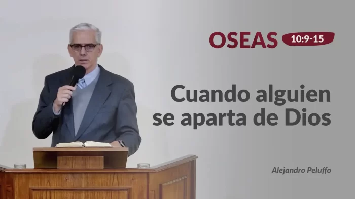 Cuando alguien se aparta de Dios