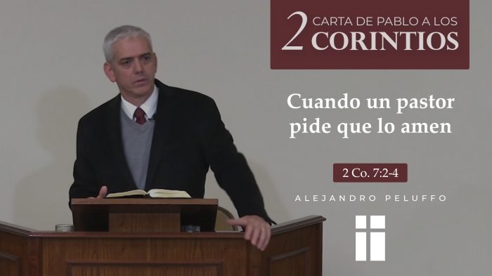 Cuando un pastor pide que lo amen